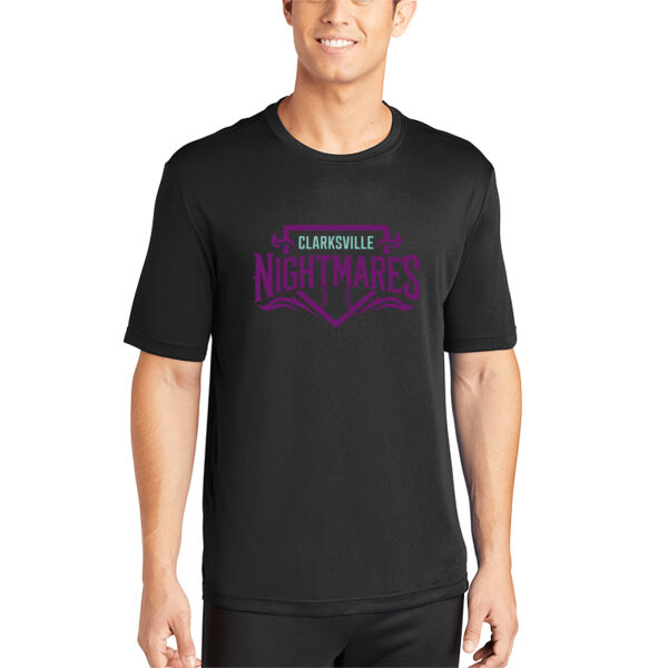 Clarksville Nightmares + Custom Names  - PosiCharge ® Competitor Tee Thumbnail