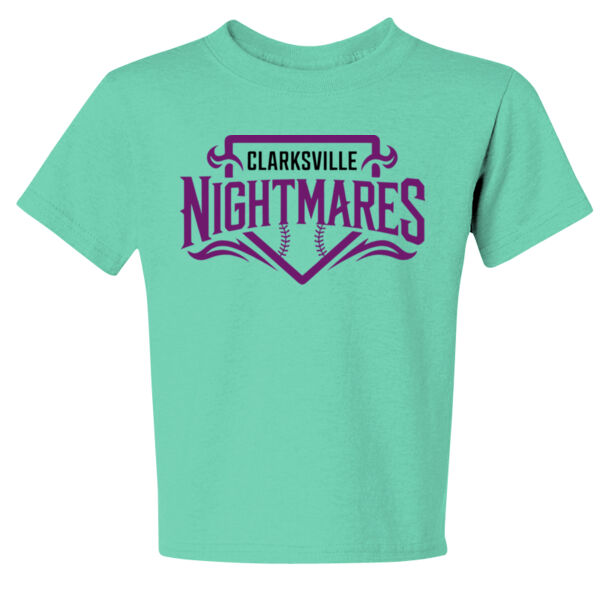 Clarksville Nightmares  - Youth Dri Power ® 50/50 Cotton/Poly T Shirt Thumbnail