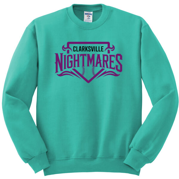 Clarksville Nightmares  - NuBlend ® Crewneck Sweatshirt Thumbnail