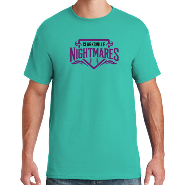 Clarksville Nightmares  - Dri Power ® 50/50 Cotton/Poly T Shirt Thumbnail