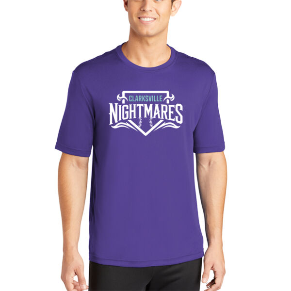 Clarksville Nightmares + Custom Names  - PosiCharge ® Competitor Tee Thumbnail