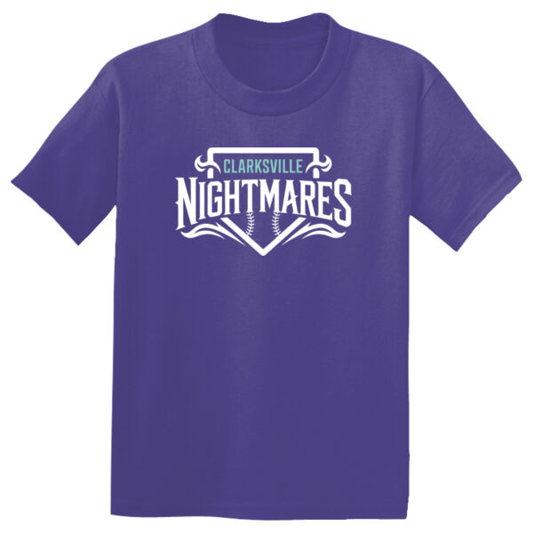 Clarksville Nightmares + Custom Names  - Youth PosiCharge ® Competitor Tee 2 Thumbnail